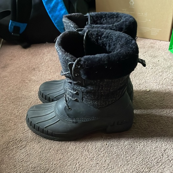 These winter boots are one year old. Very warm, comfortable, and are very cute. - Picture 2 of 2
